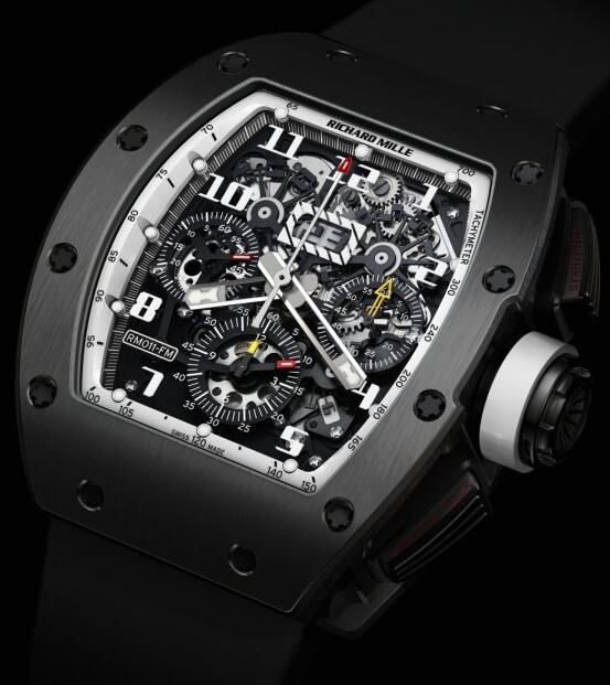 Replica Richard Mille RM 011 Ti Americas White Limited Edition Watch Replica Richard Mille RM 011 Ti Americas White Limited Edition Watch